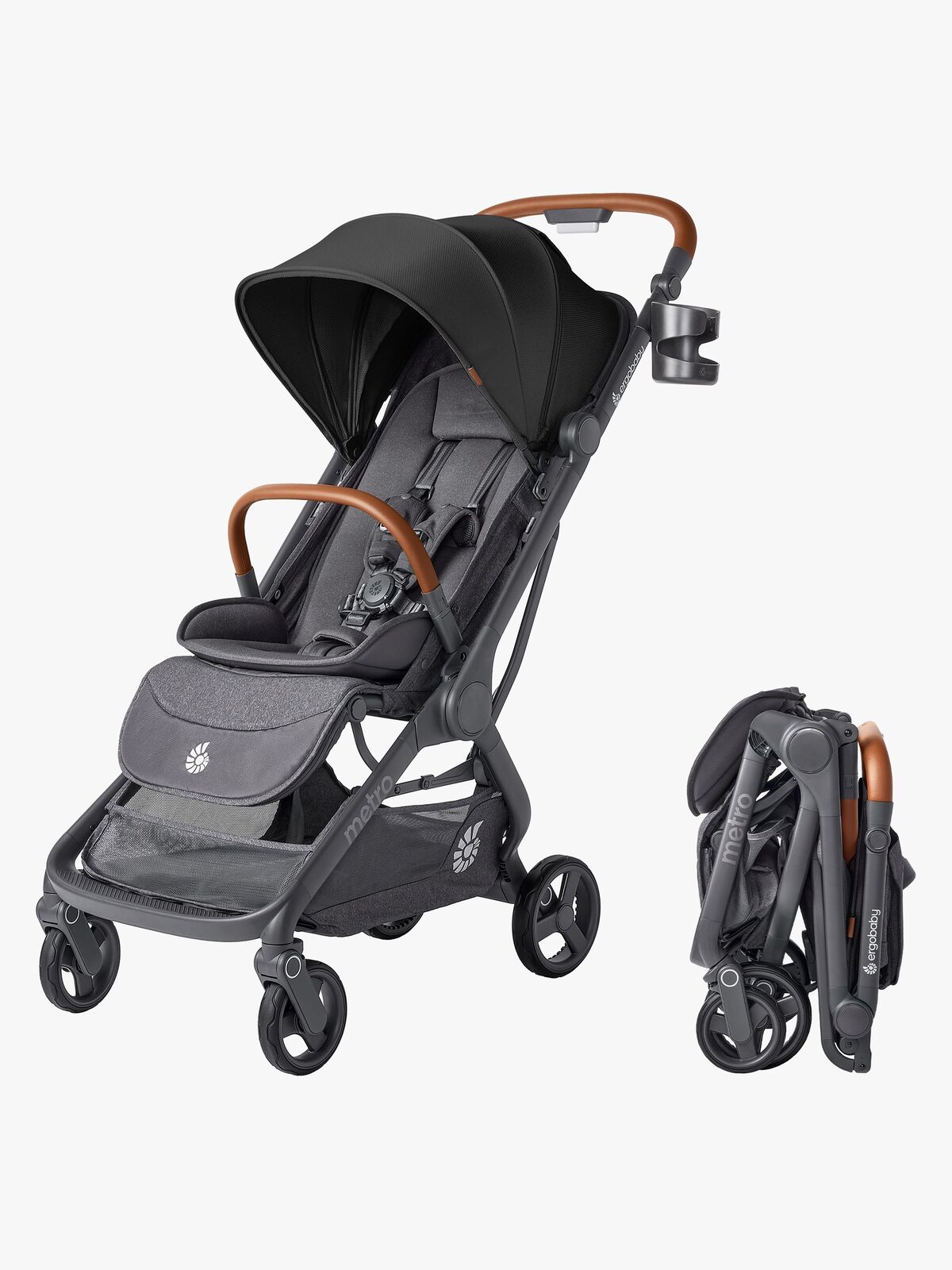 Ergobaby Metro 3 Deluxe Buggy, Jet Black