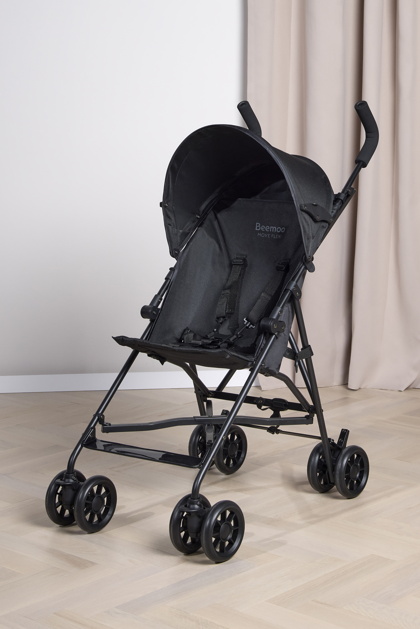 Move Flexi Reisebuggy inkl. Verdeck, Black