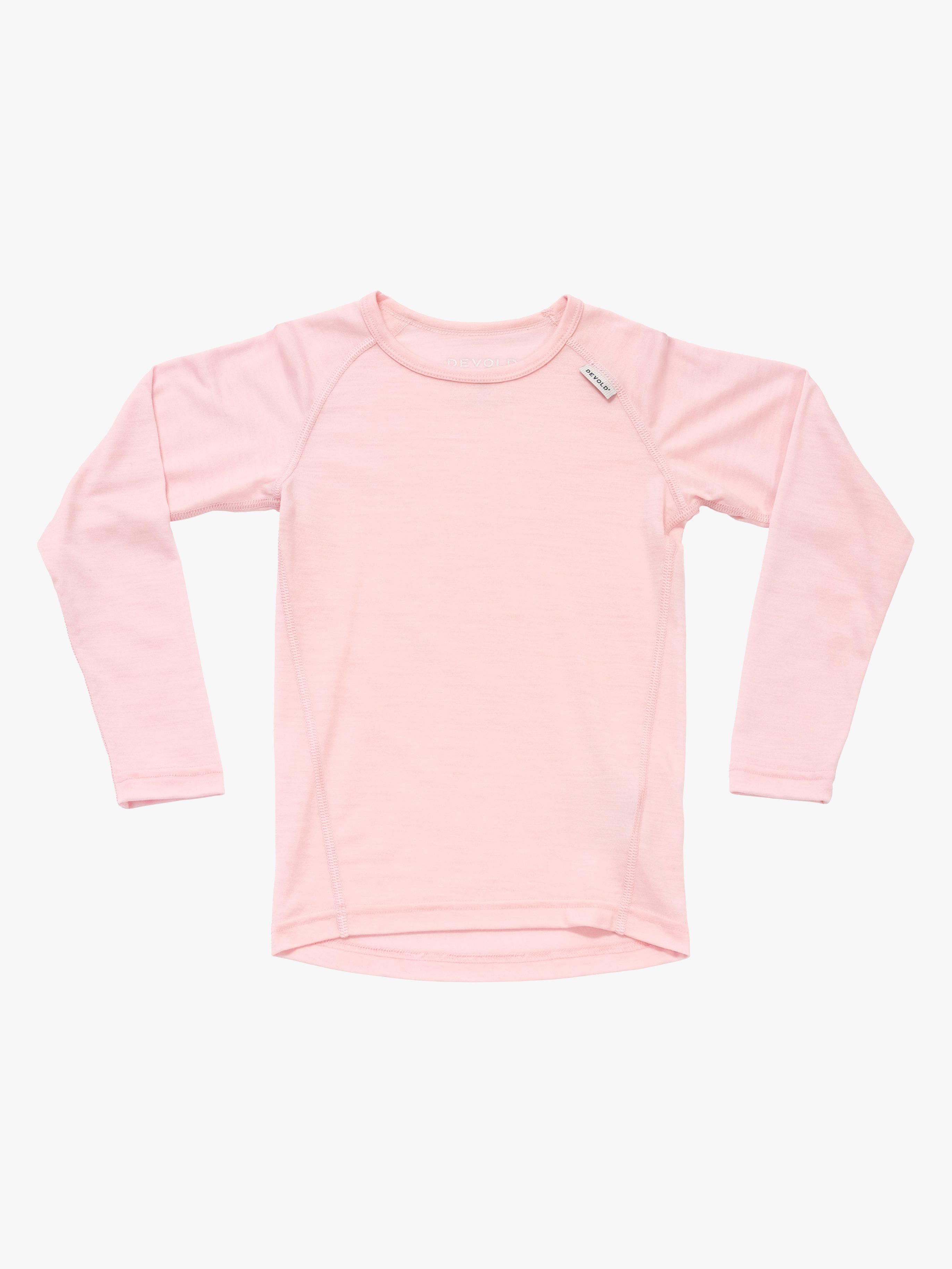Devold Breeze Merino Thermo-Unterhemd Kid, Chalk Pink, 2 Jahre