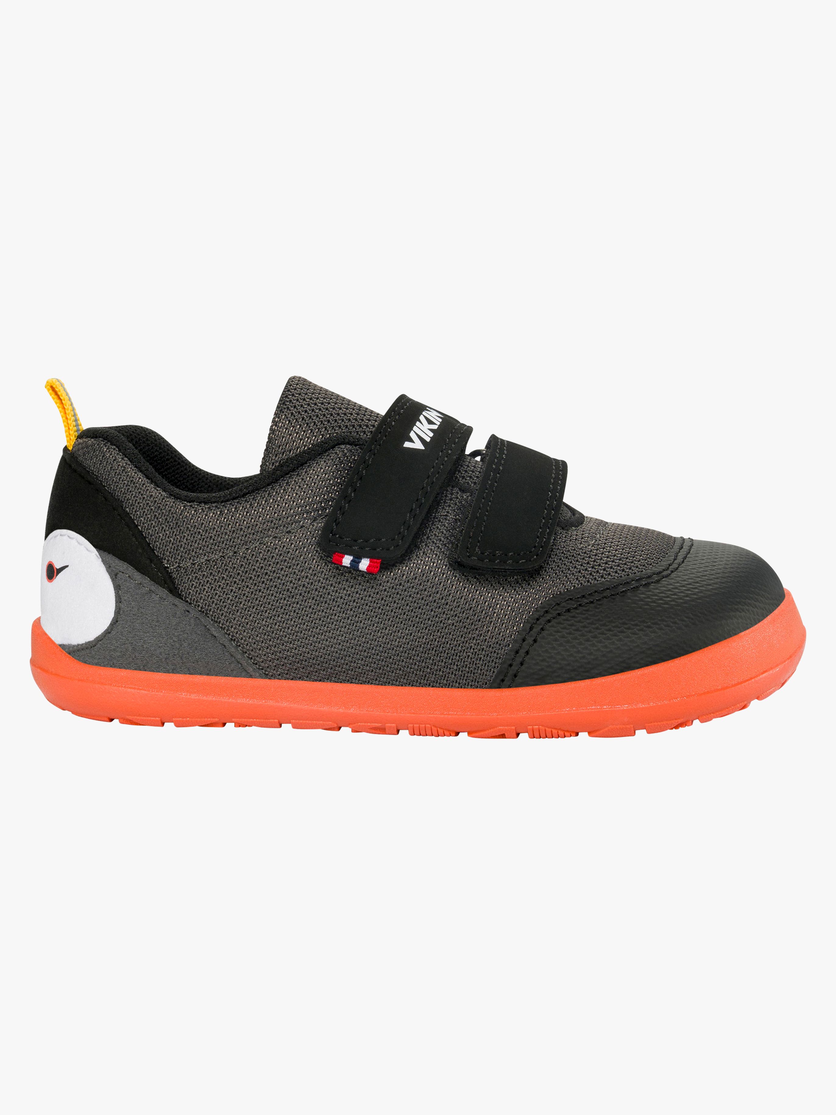 Viking Alv Paw 2V Barefoot Kinder Sneaker, Black, 22, Kinderschuhe