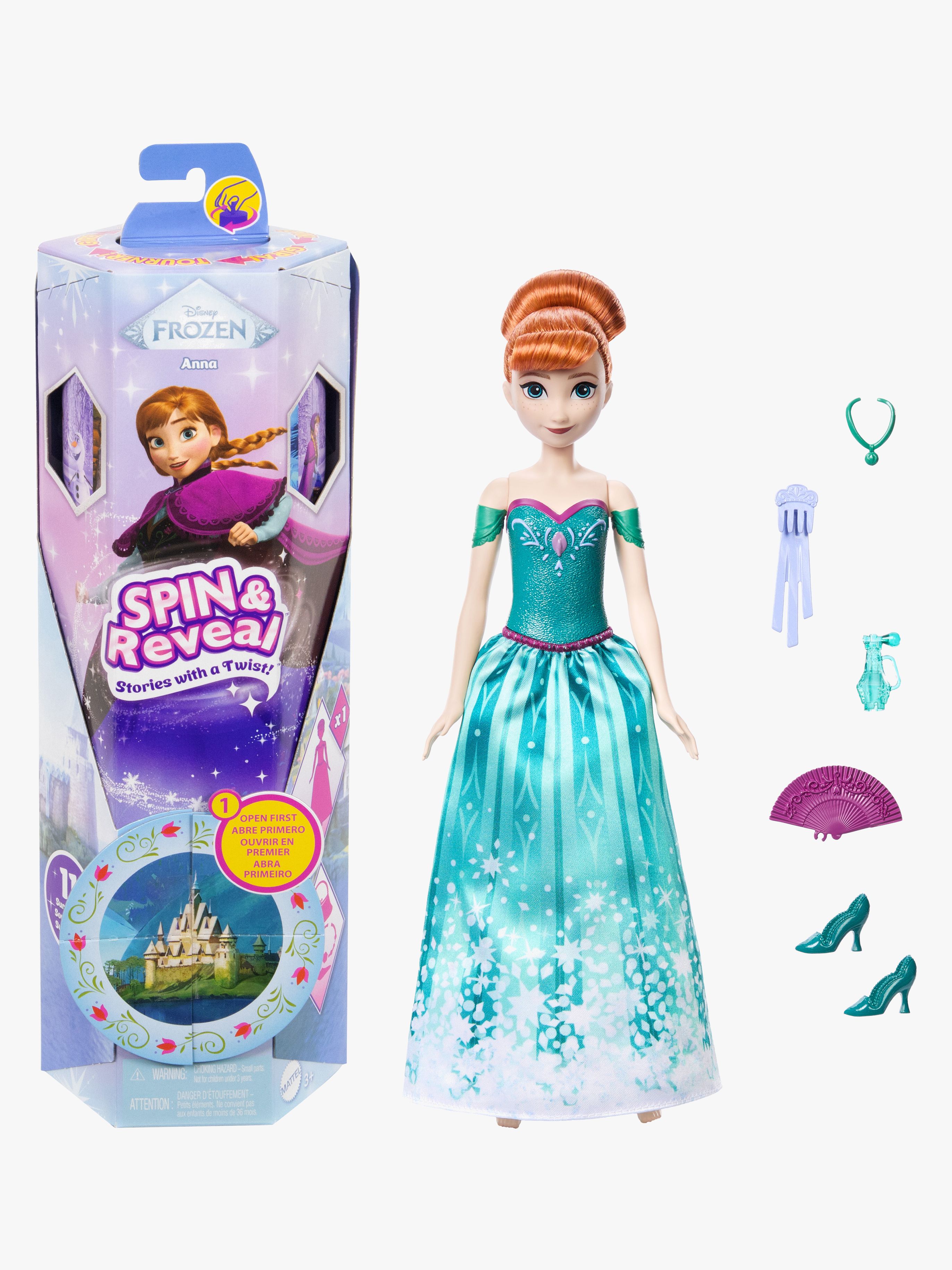 Spin & Reveal Puppe Anna