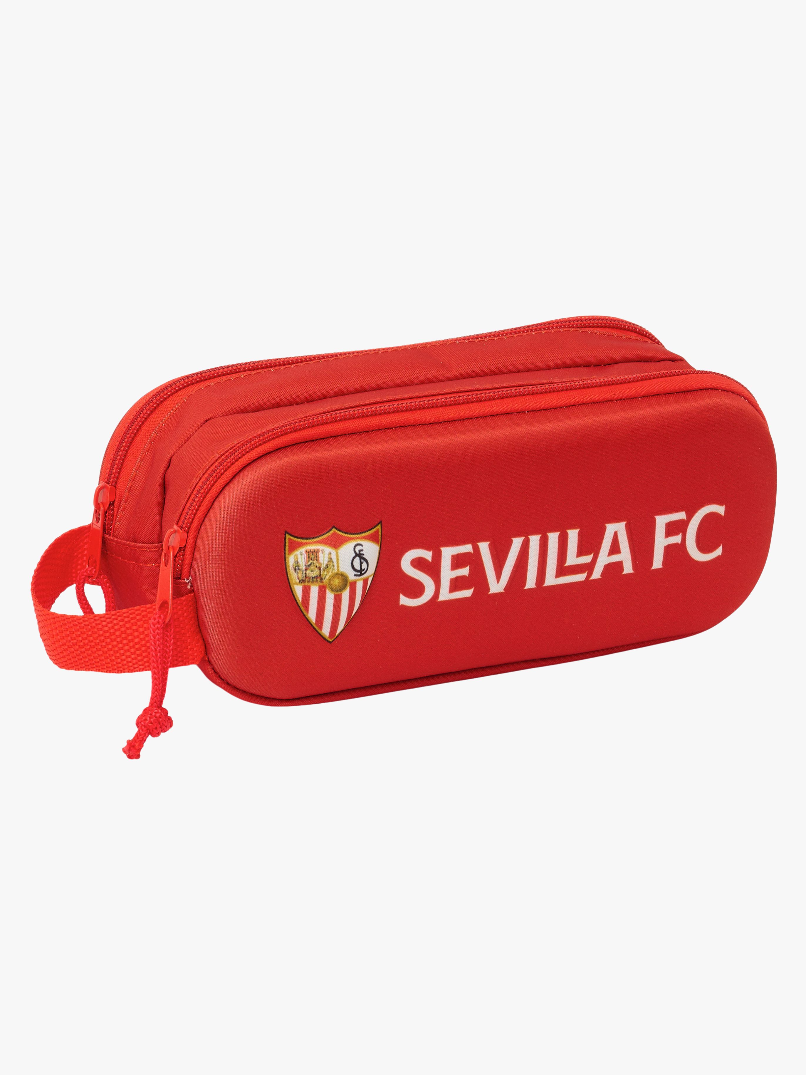 Sevilla FC 3D Doppel-Federmäppchen, Rot