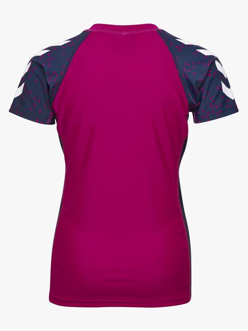 Hummel Loyster Badeshirt, Rosa