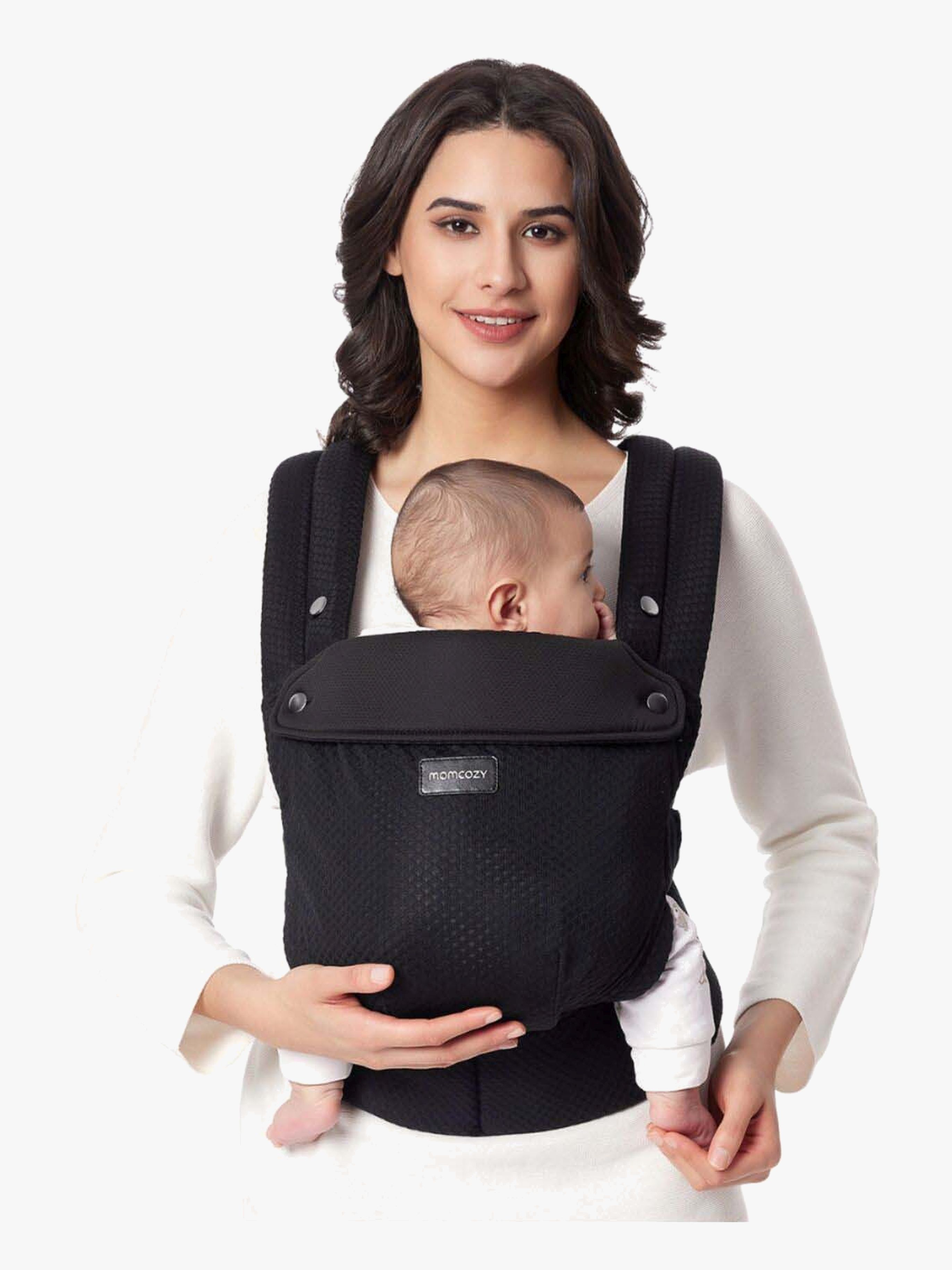 Air Mesh Babytrage, Schwarz