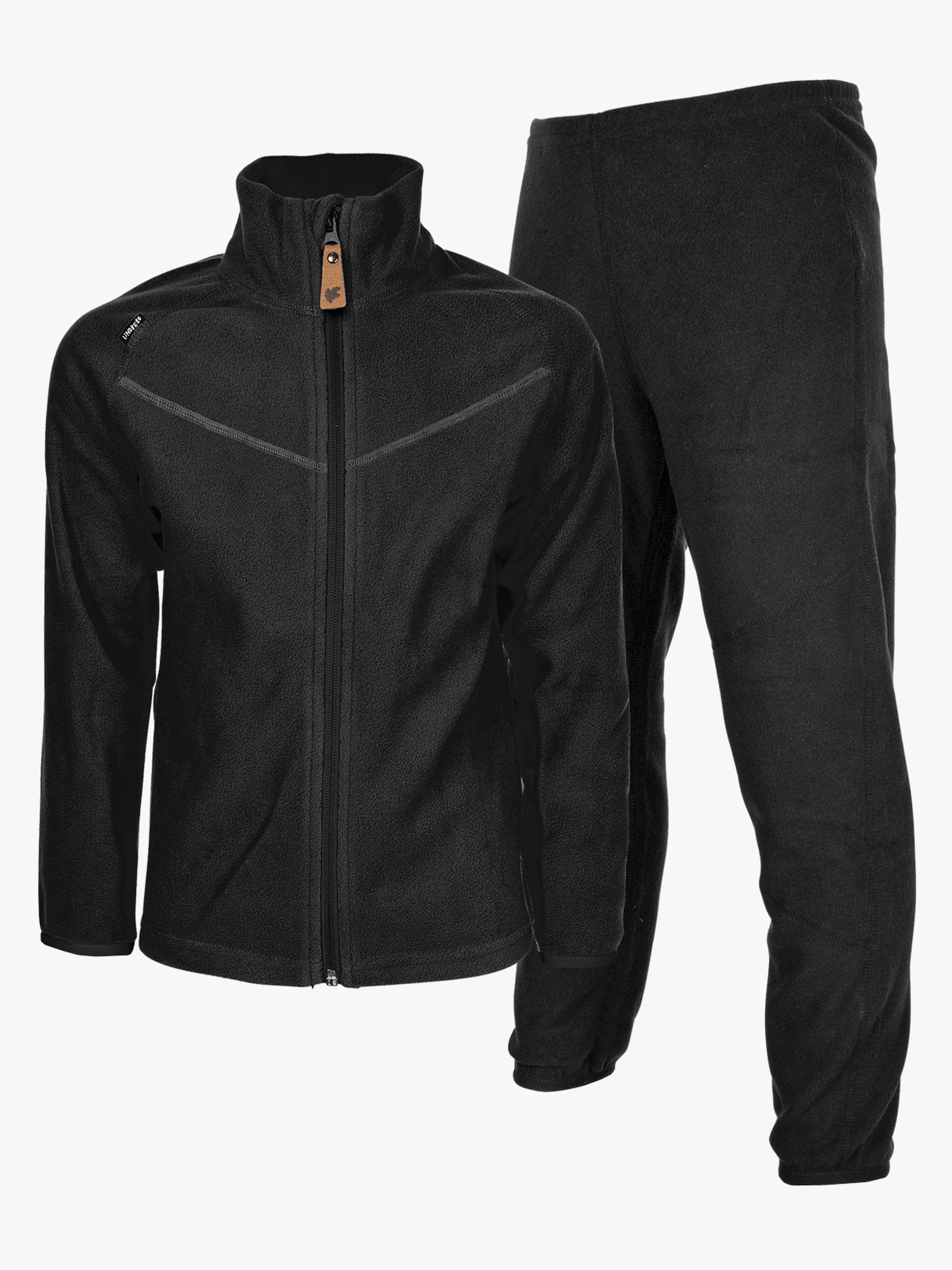 Umeå Fleece-Set, Black, 110