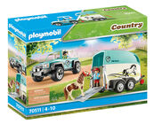 Playmobil 70511 Country PKW mit Ponyanhänger