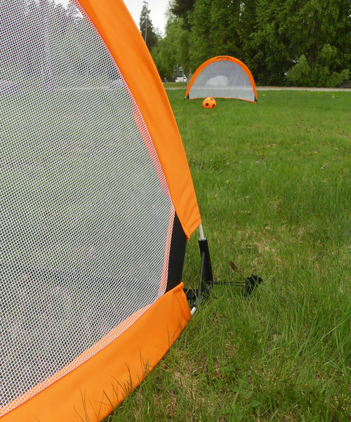 SportMe Pop-up Fußballtore Set 2 Tore & 1 Ball