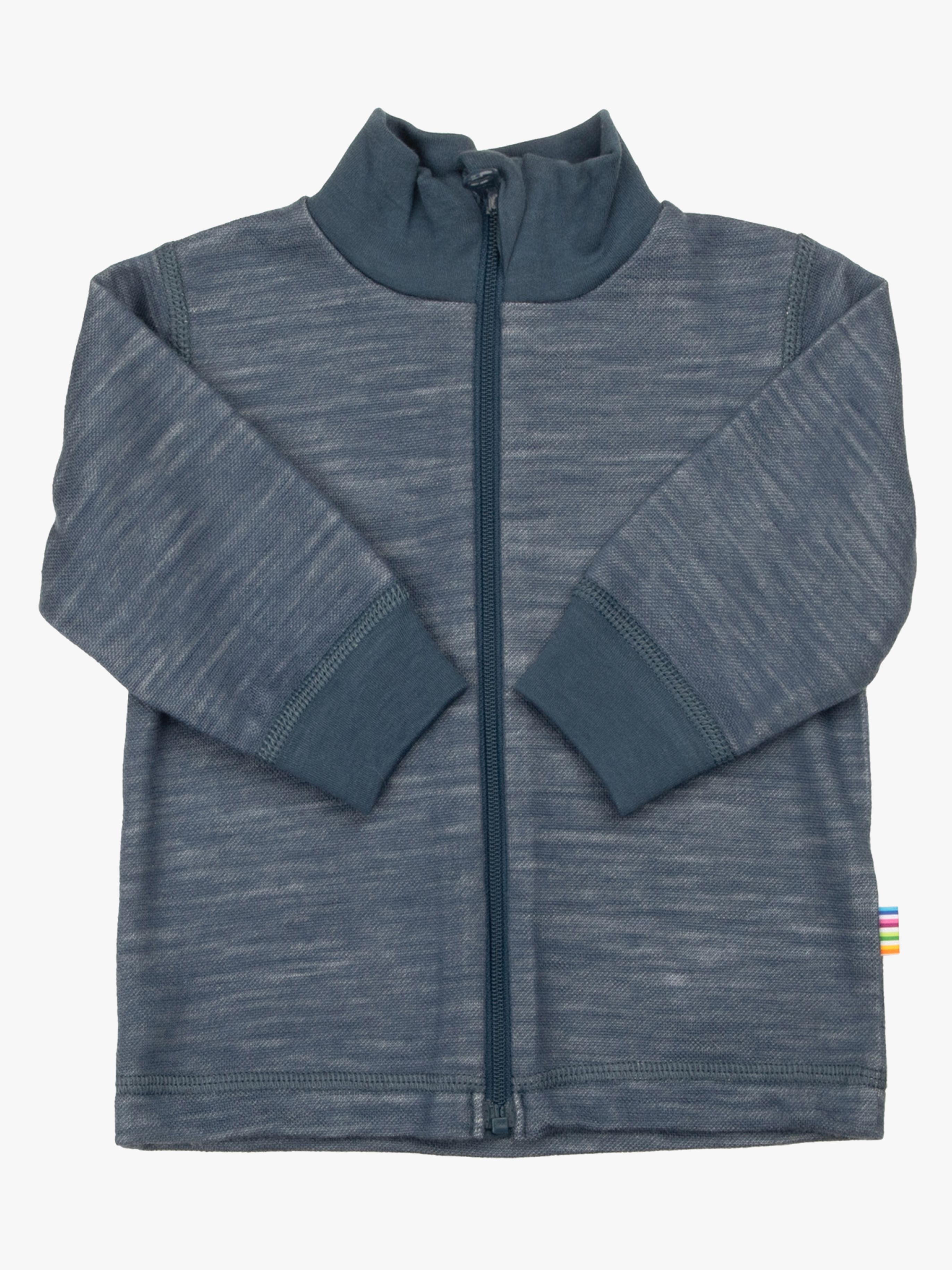 Pullover Zip Merinomix, Dark Denim, 70