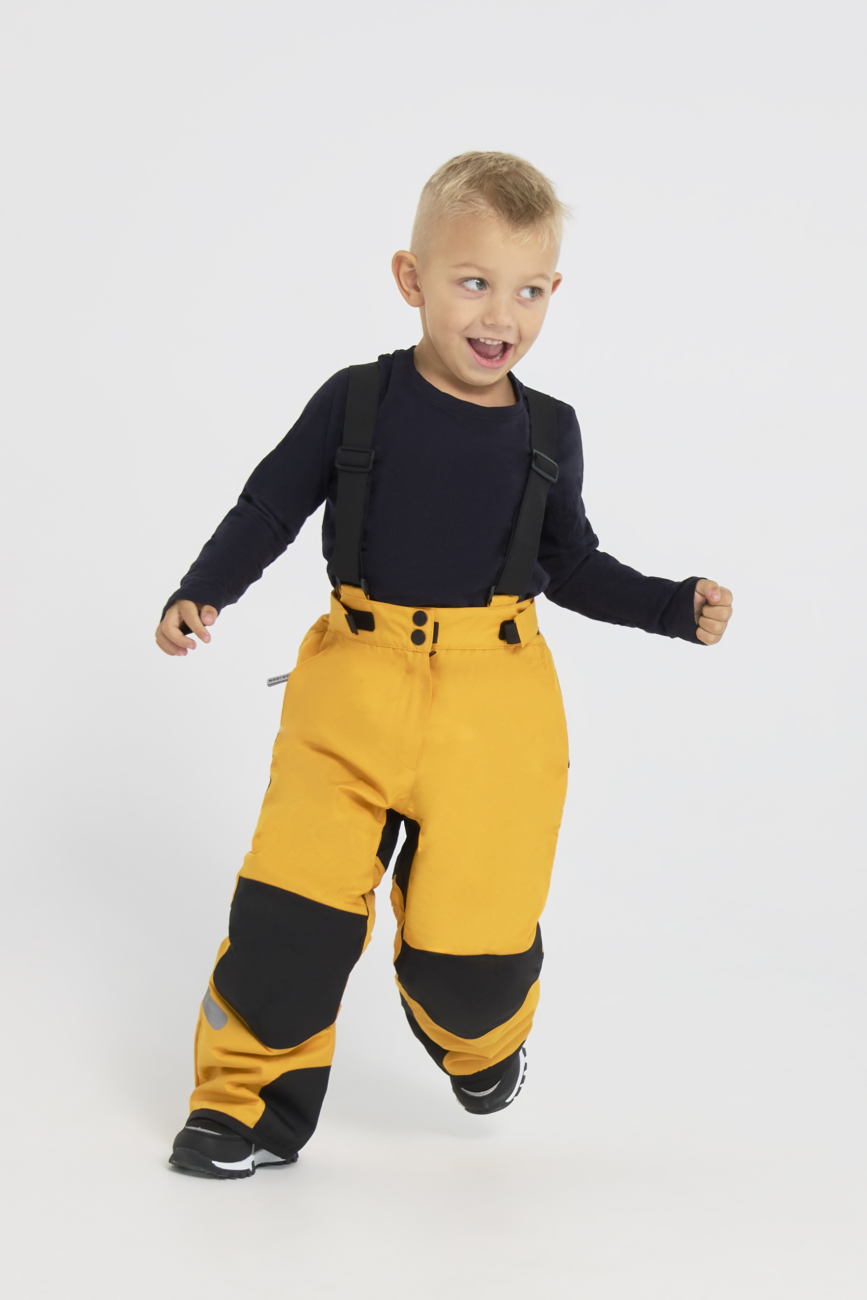 Nordbjørn Snowfall Skihose, Sunflower/Solid Black, Größe 120