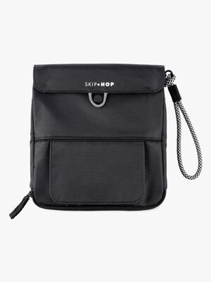 Skip Hop Clean Slate Tragbare Wickelunterlage, Schwarz