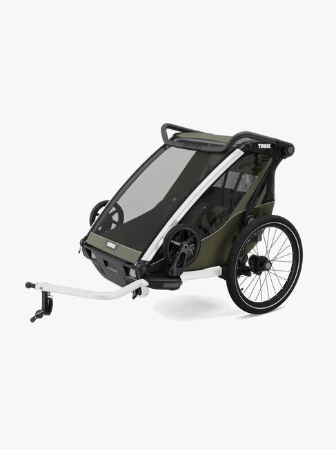 Thule Chariot Lite Double Fahrradanhänger, Vintage Green