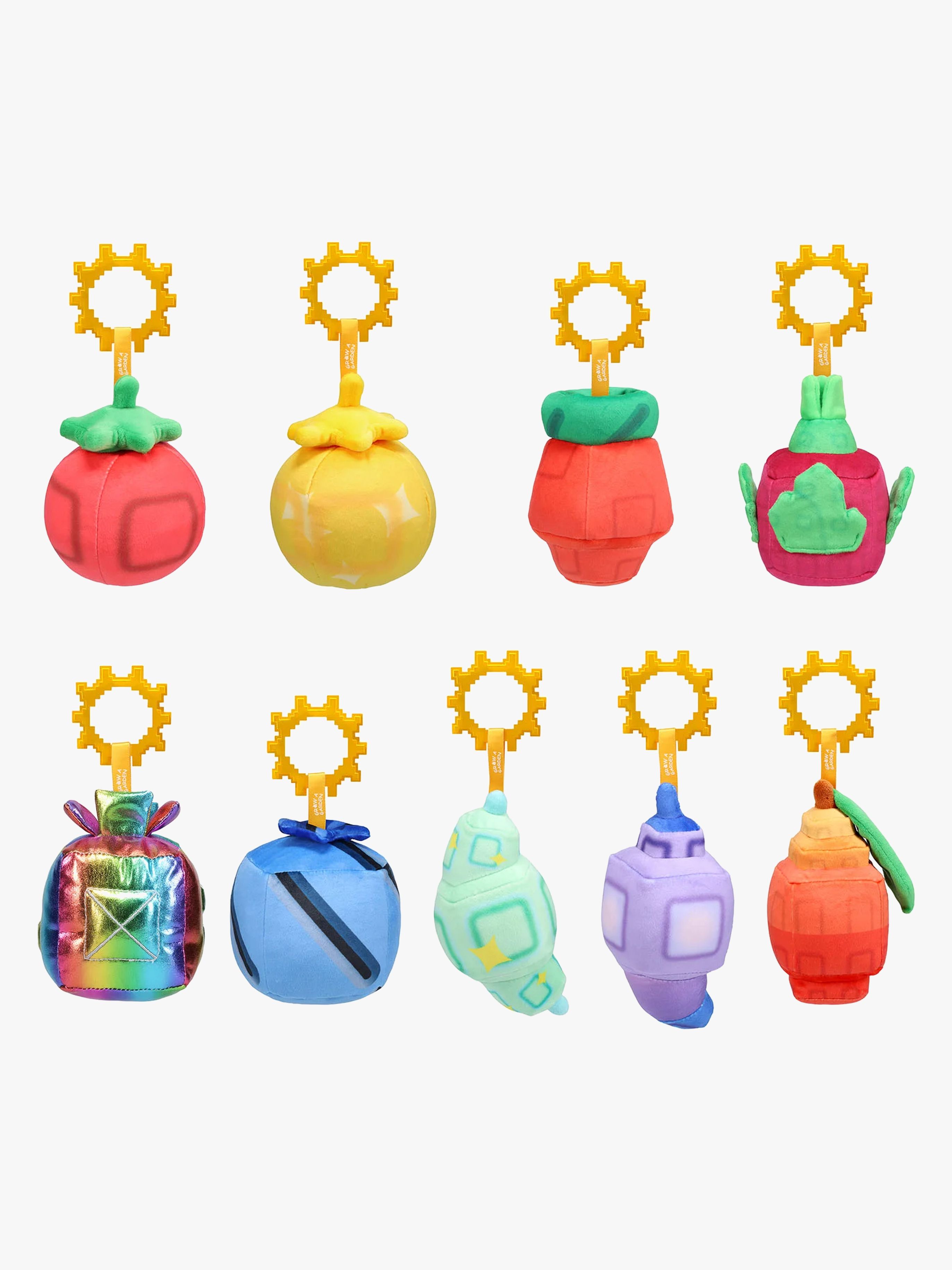 Grow A Garden W1 Kuscheltier Clips 12 cm Gemischte Auswahl