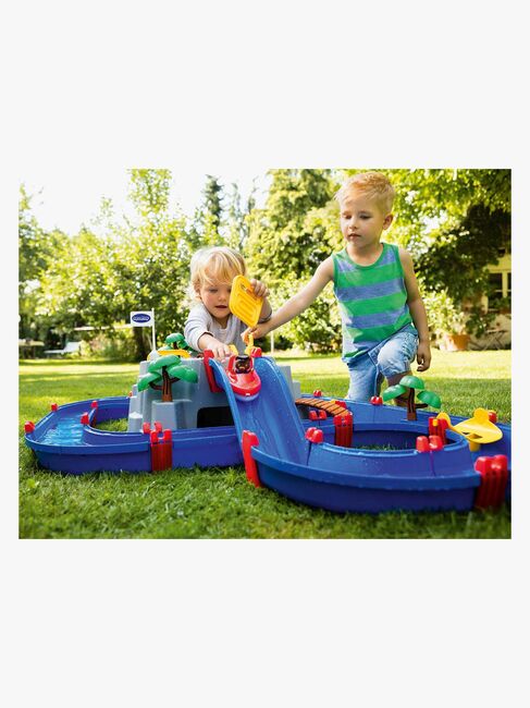 AquaPlay Mountain Lake Vier Spielstationen