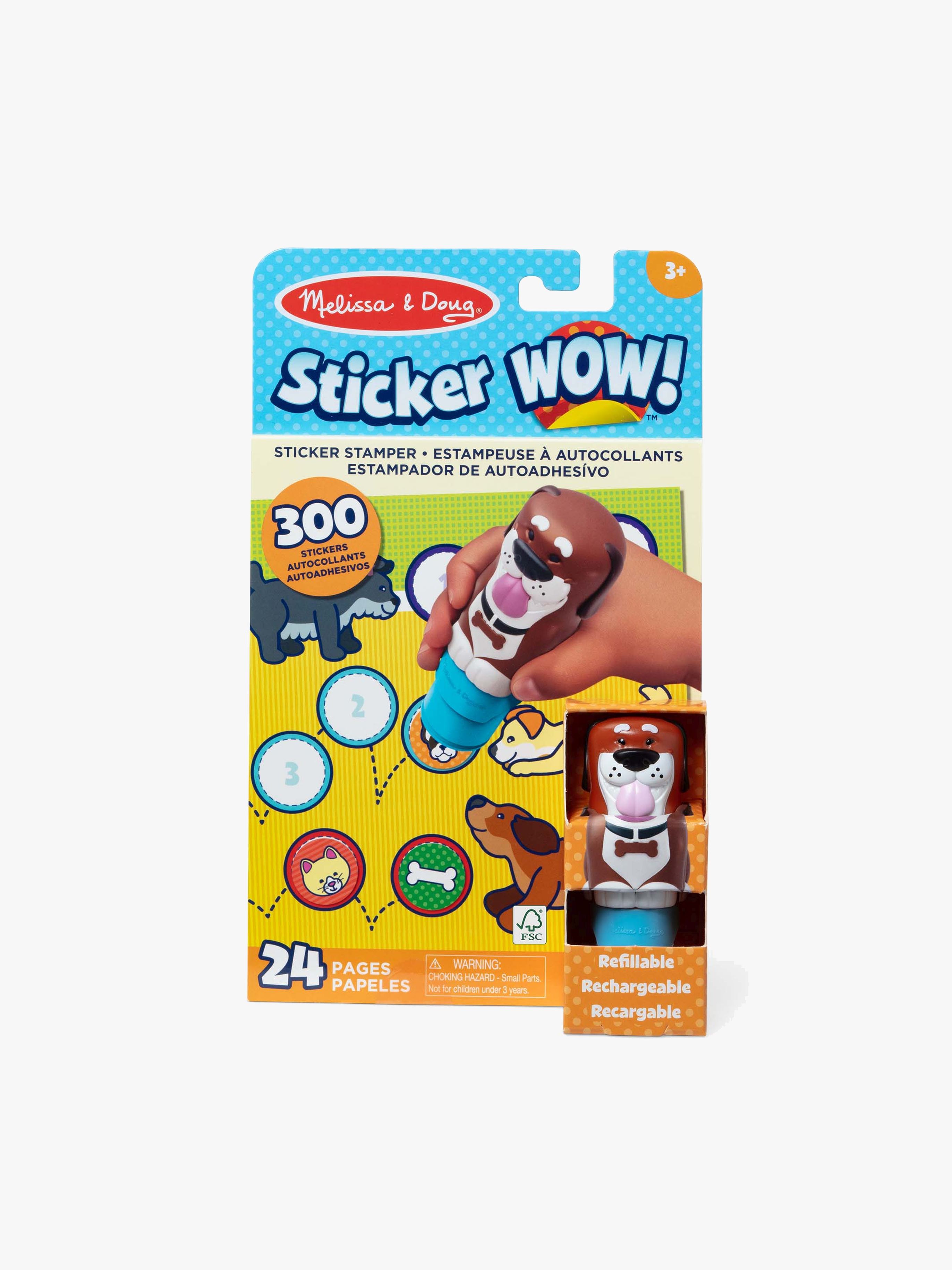 Melissa &  Doug Sticker WOW! Aktivitätsbuch Hund