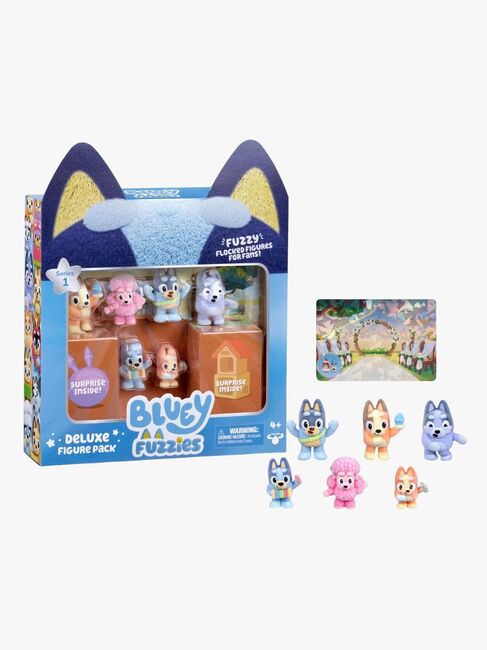 Bluey Fuzzies Figuren Fan-Lieblinge 8er-Pack
