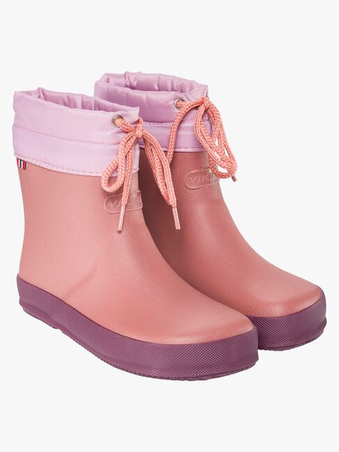 Viking Alv Barefoot Gummistiefel, Pink
