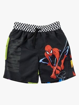 Marvel Badehose, Schwarz
