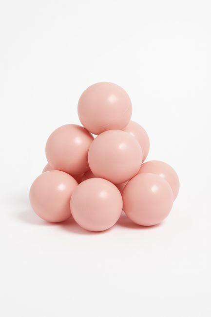 JLY Bälle für Bällebad 100 Stück, Rosa