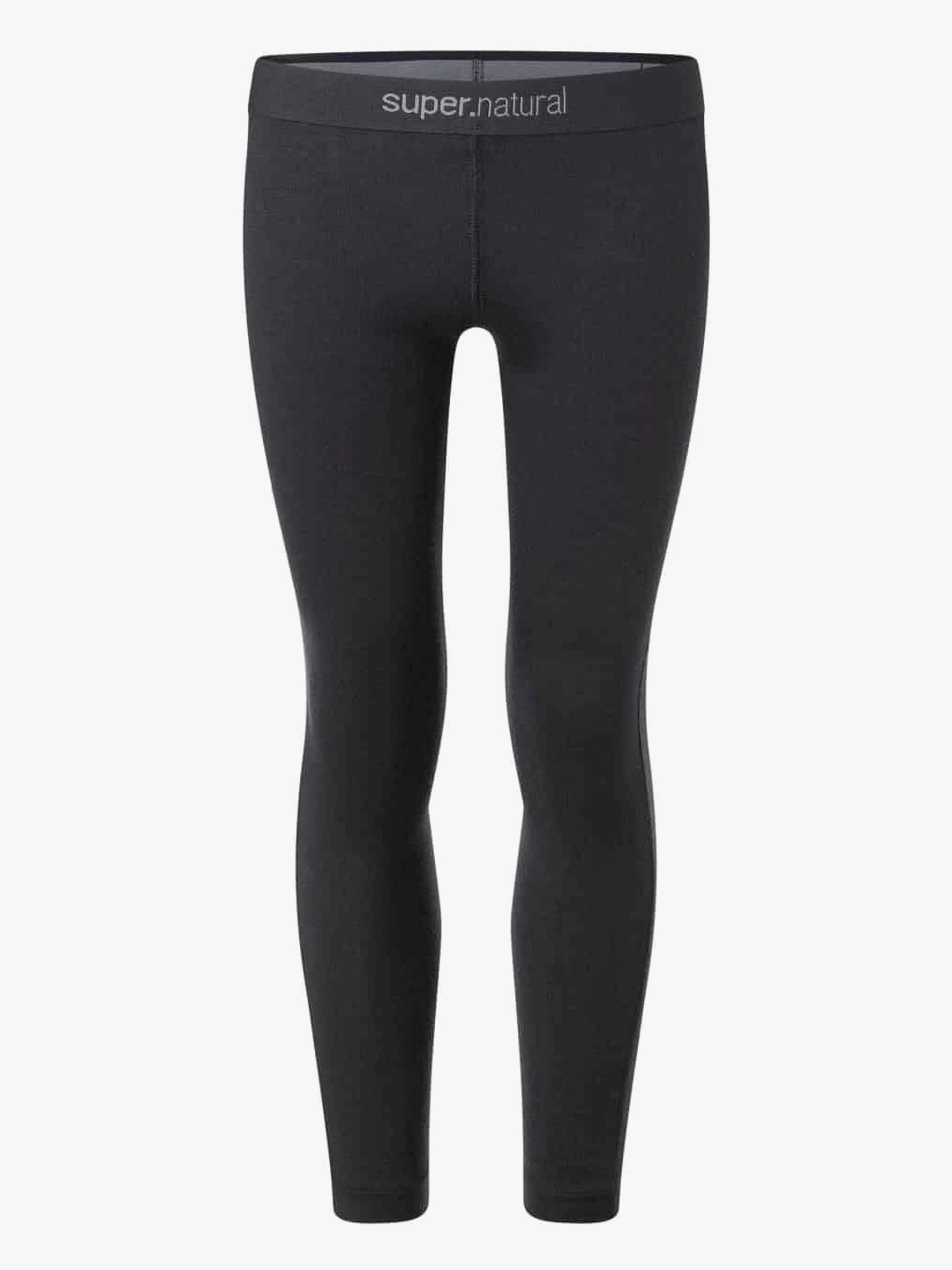 Arctic Merinomix-Skiunterhose, Jet Black, 164