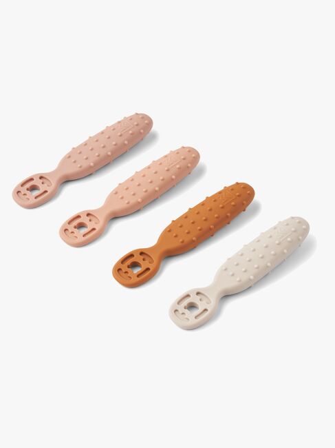 LIEWOOD Caelia Anfänger-Löffel 4er-Pack, Pale Tuscany Multi Mix