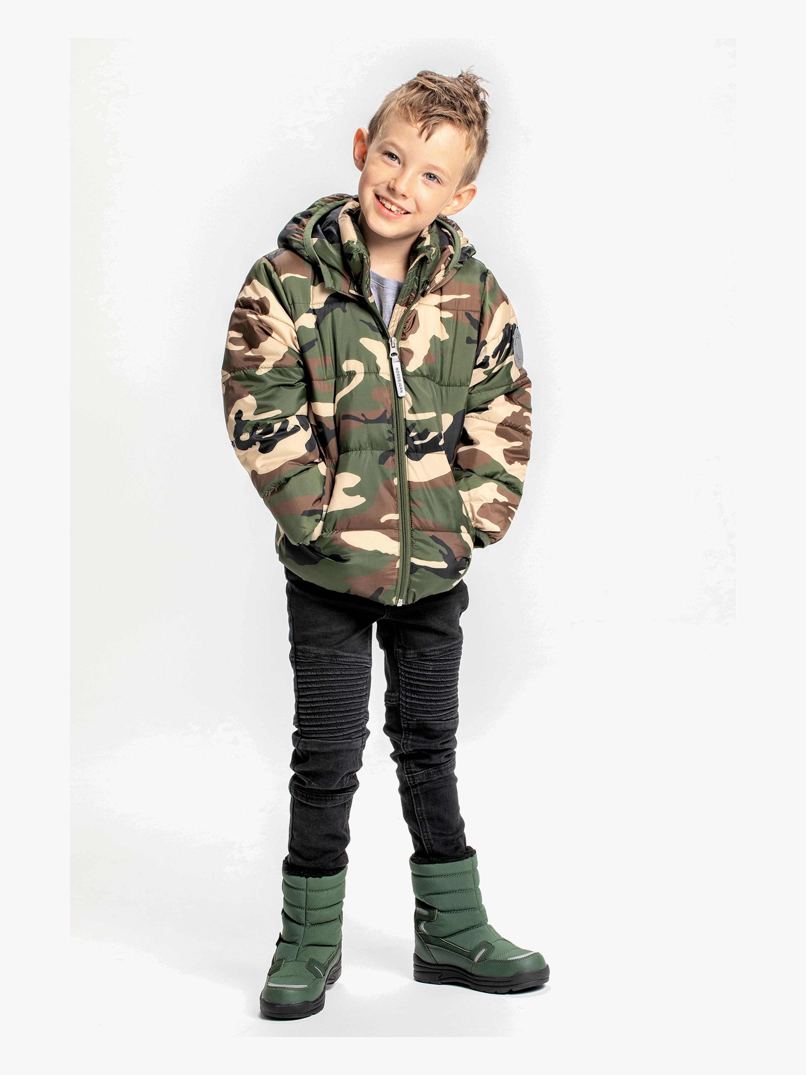 Nordbjørn Narvik Steppjacke, Camo, 86-92