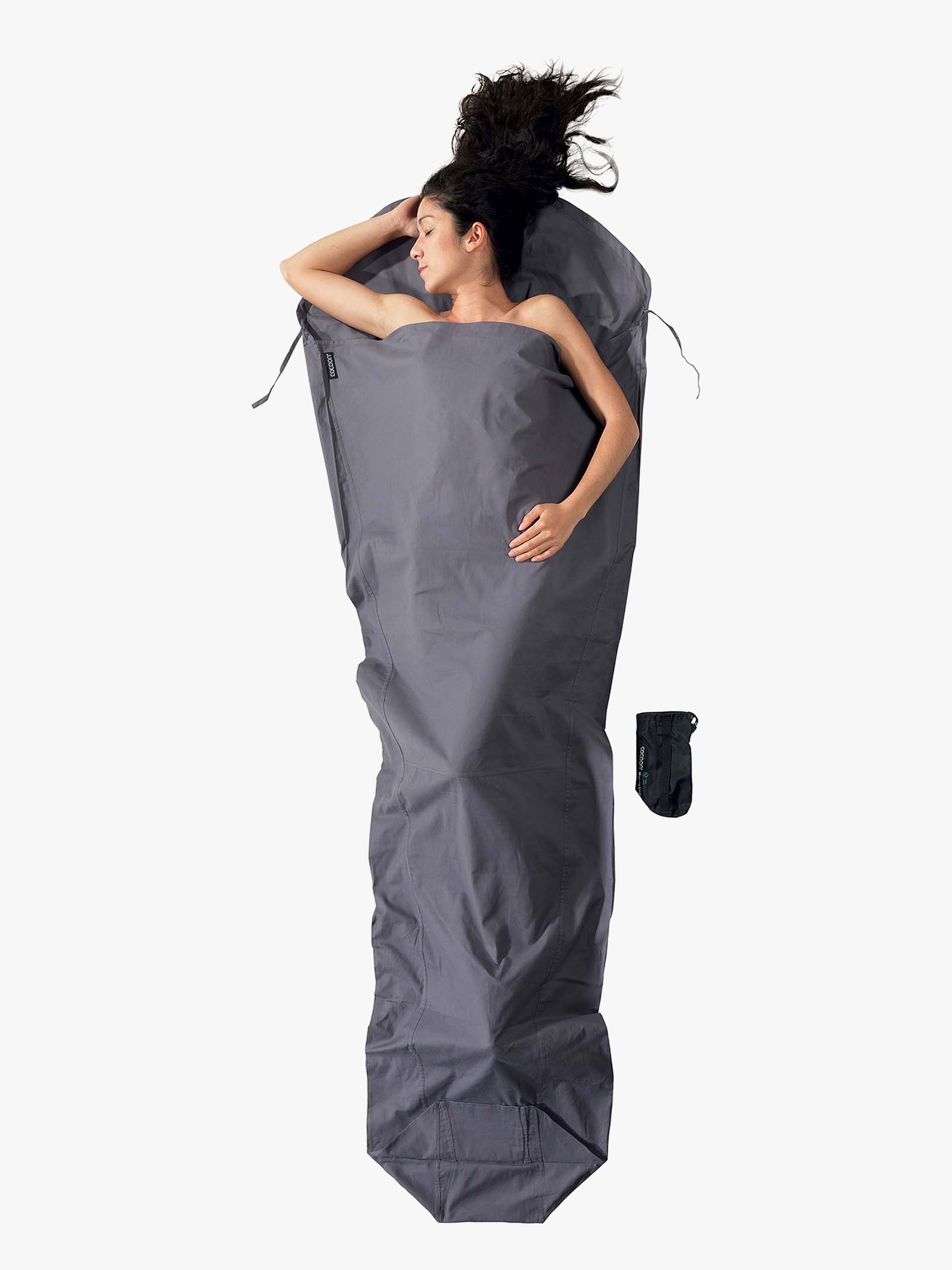 Baumwoll Schlafsack, Grau