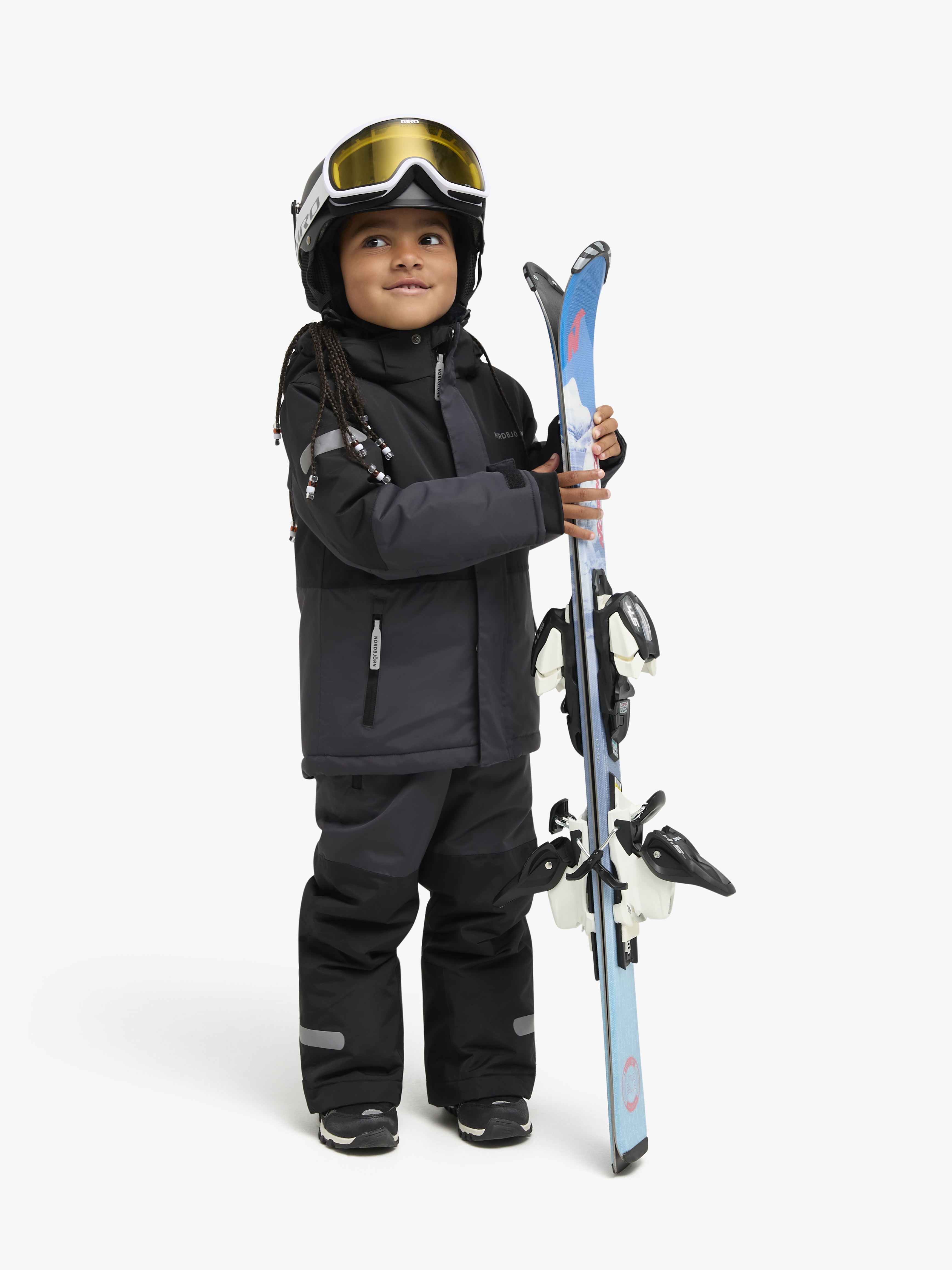 Nordbjörn Björnrike Skianzug, Schwarz, 100