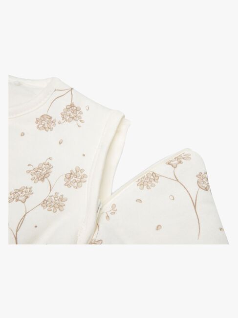 Jollein Schlafsack mit abnehmbaren Ärmeln Rund 60 cm, Leafy Dreams