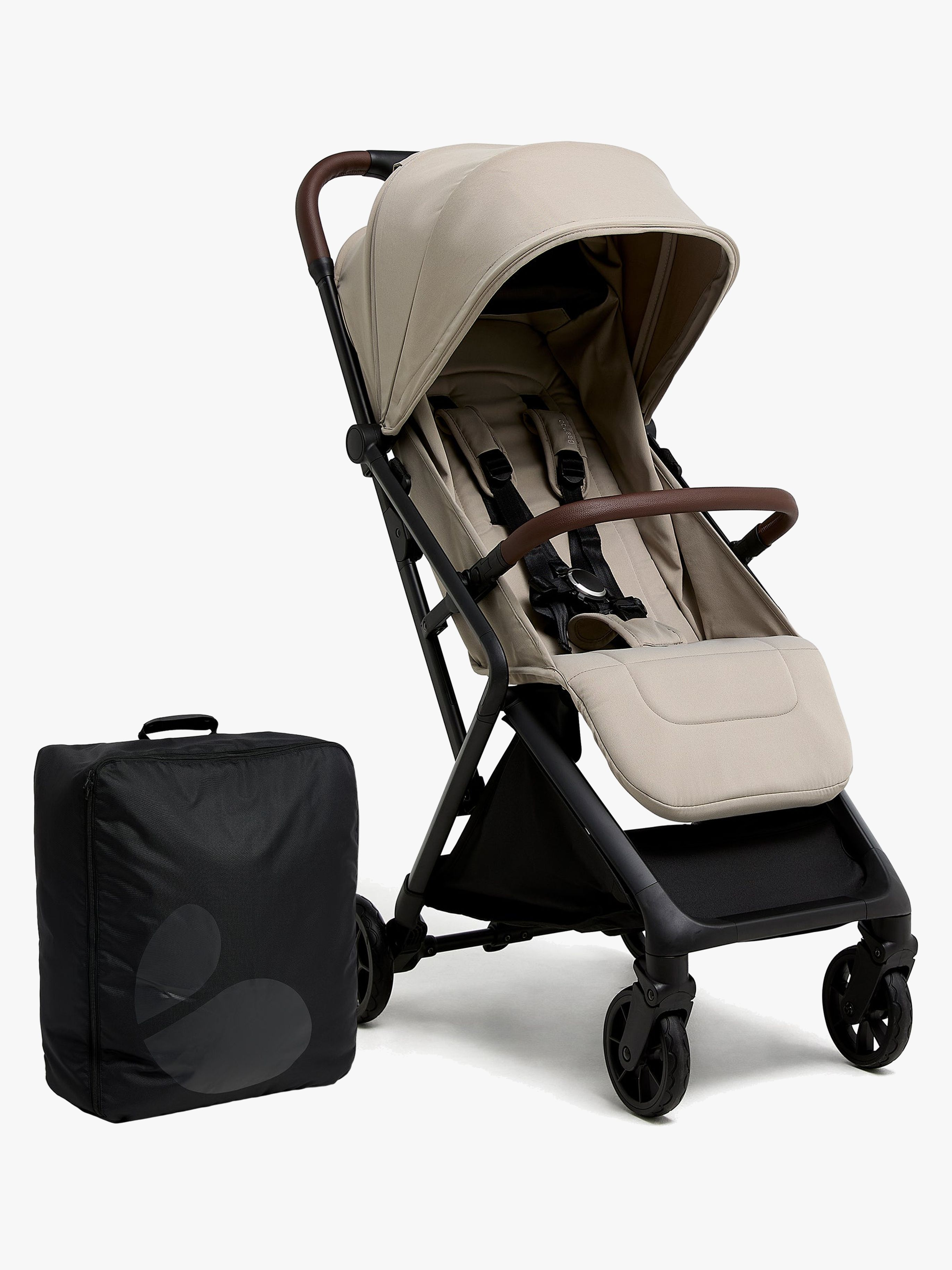 Beemoo Pro Venti Buggy inkl. Gepolsterte Transporttasche, Latte Black