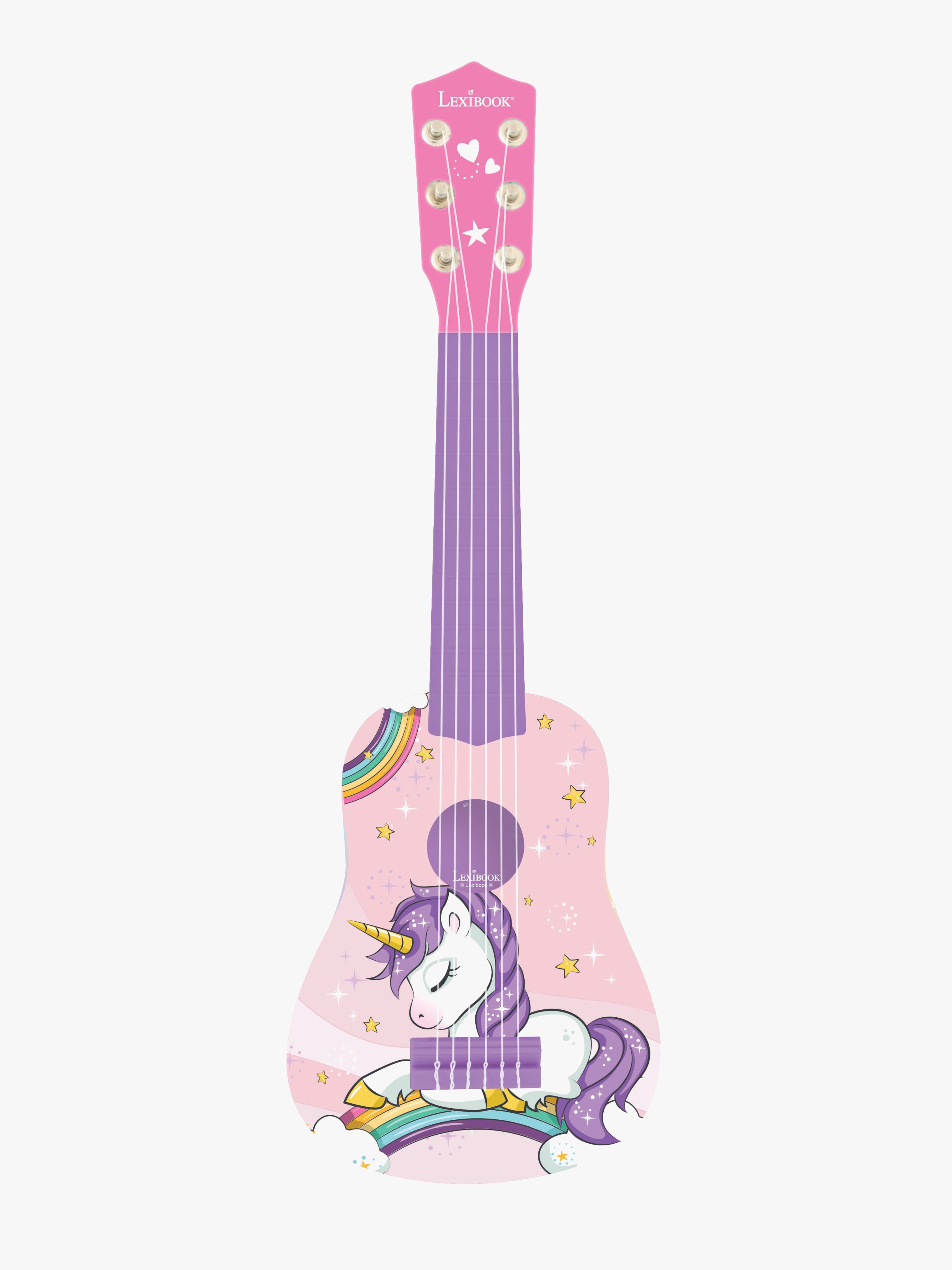 Lexibook Meine erste Gitarre Einhorn