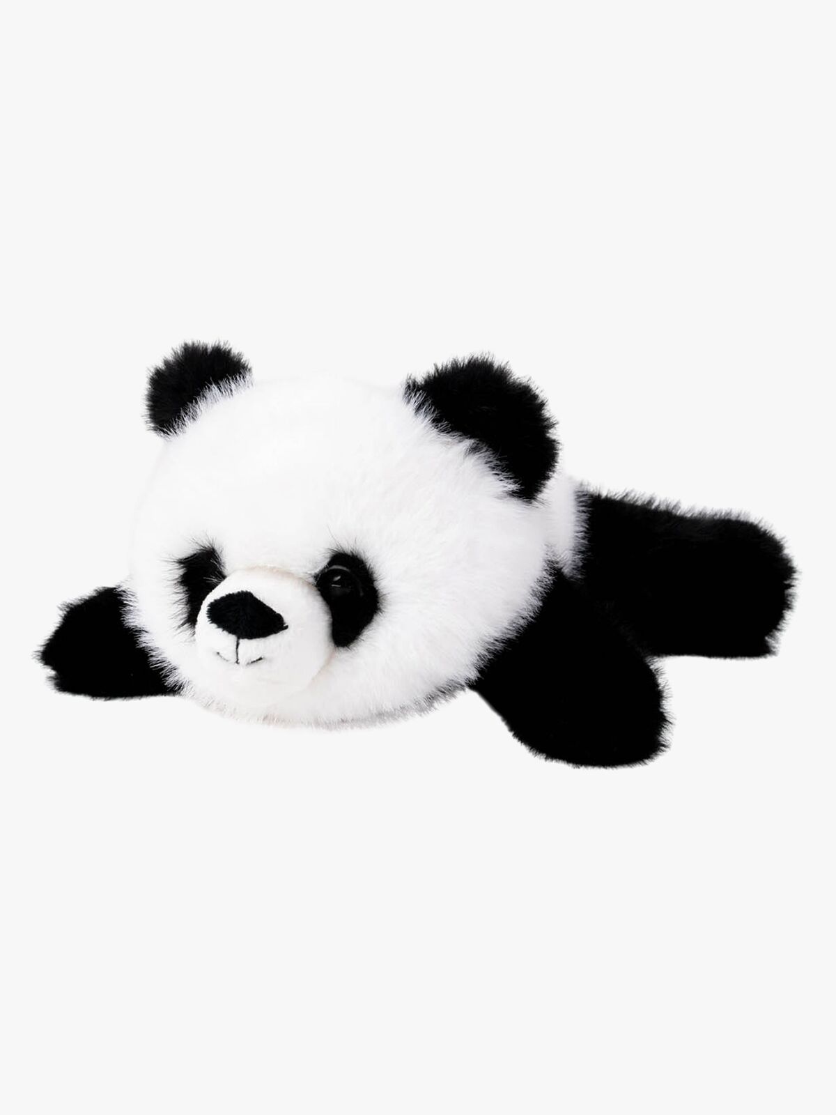 Teddykompaniet Plüschspielzeug Liegender Panda 28 cm, Schwarz/Weiß