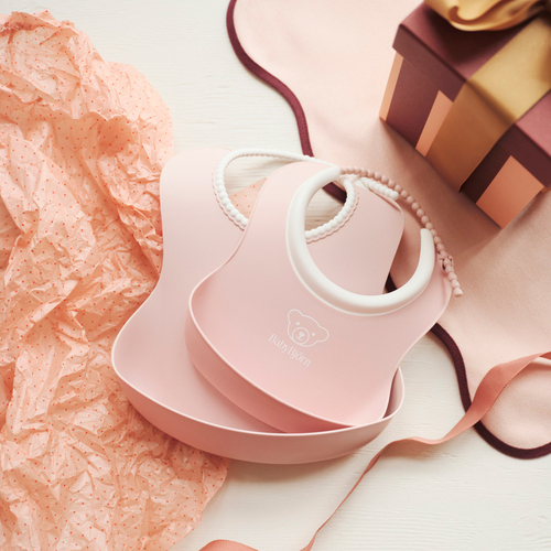 BabyBjörn Lätzchenset, Powder Pink