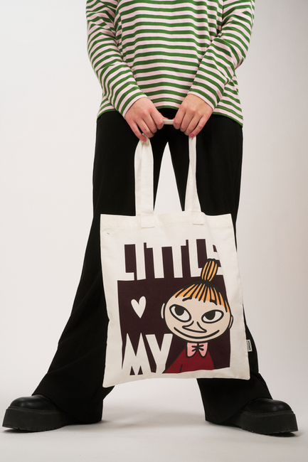 Mumin Kleine My Stoffbeutel, Weiß