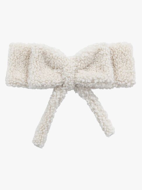 MeowBaby Bearly Babynest mit geflochtenem Schutz & Spielteppich, Cream