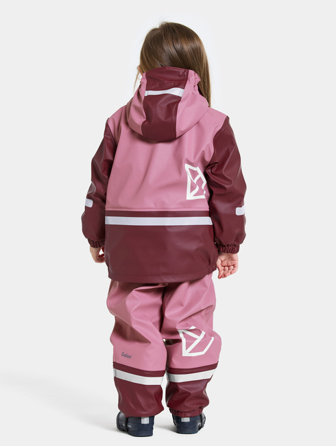 Didriksons Boardman Gefüttertes Regenset, Heather Pink