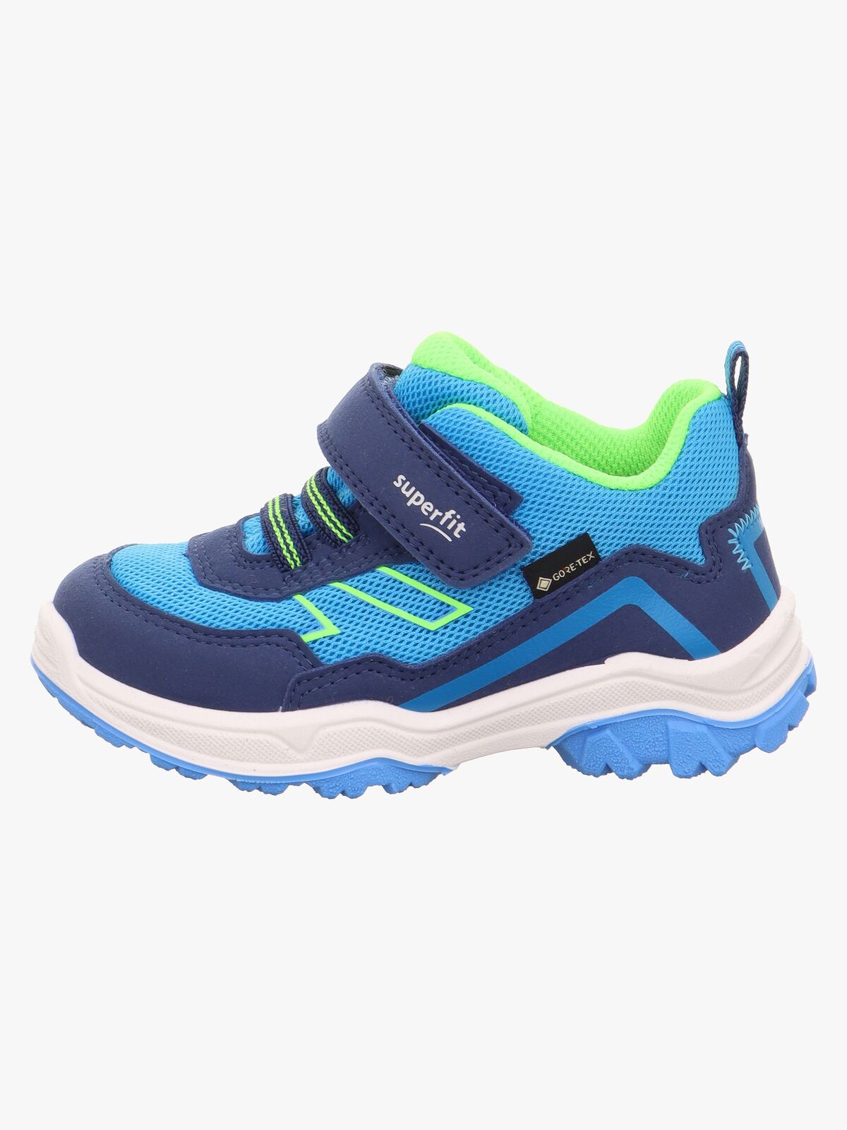Superfit Jupiter GTX Sneaker, Blau/Hellgrün