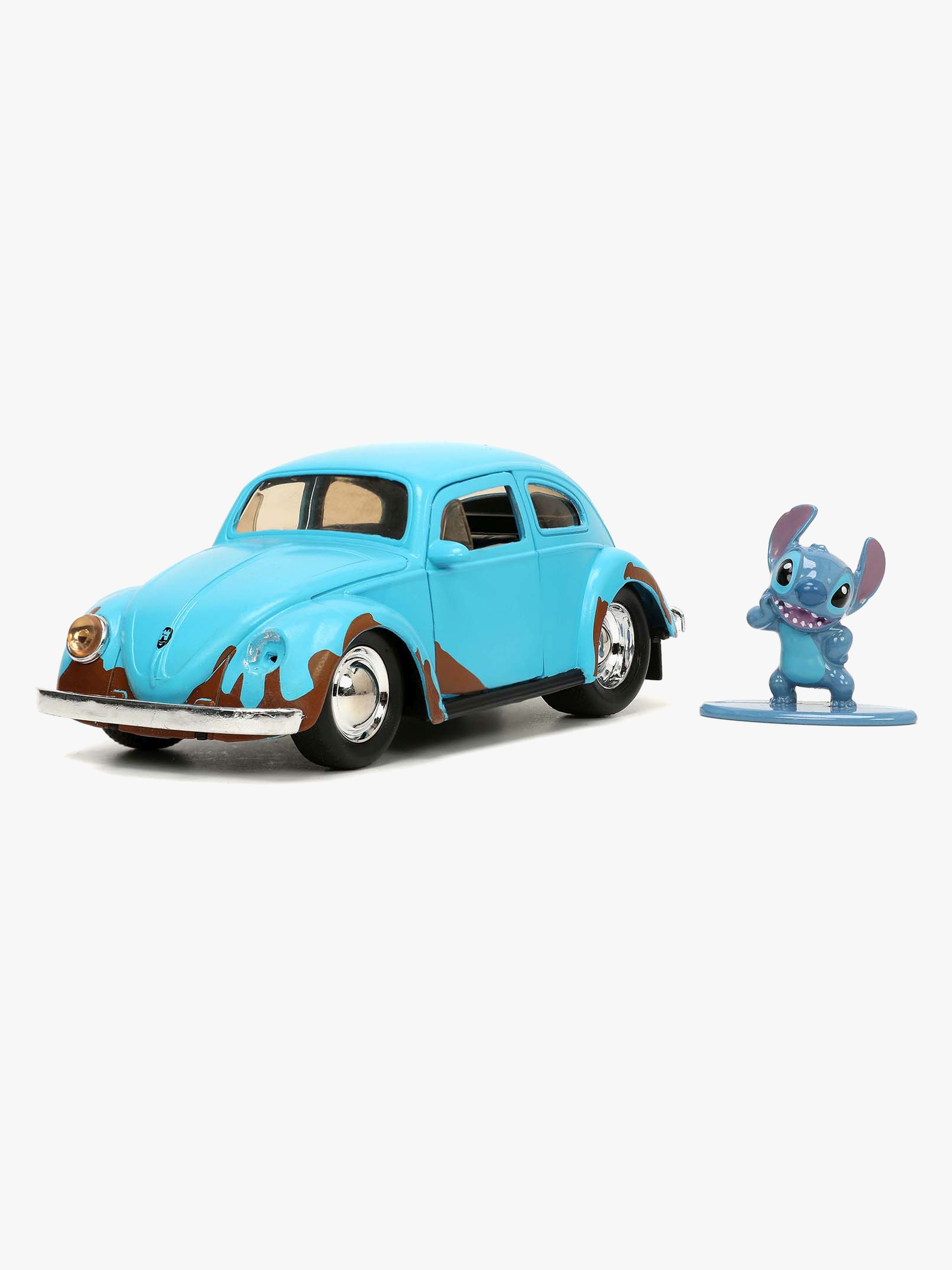 Jada Toys  Disney Lilo &  Stitch Auto 1959 VW Bubbla mit Stitch-Figur 1:24