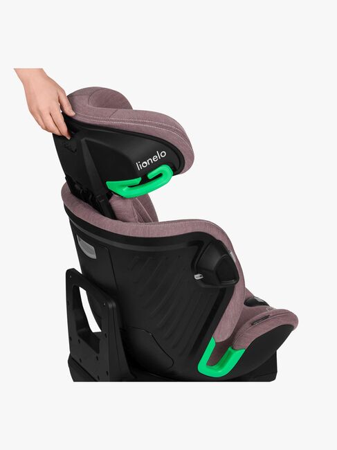 Lionelo Harmony i-Size Kindersitz, Pink Mauve Bamboo