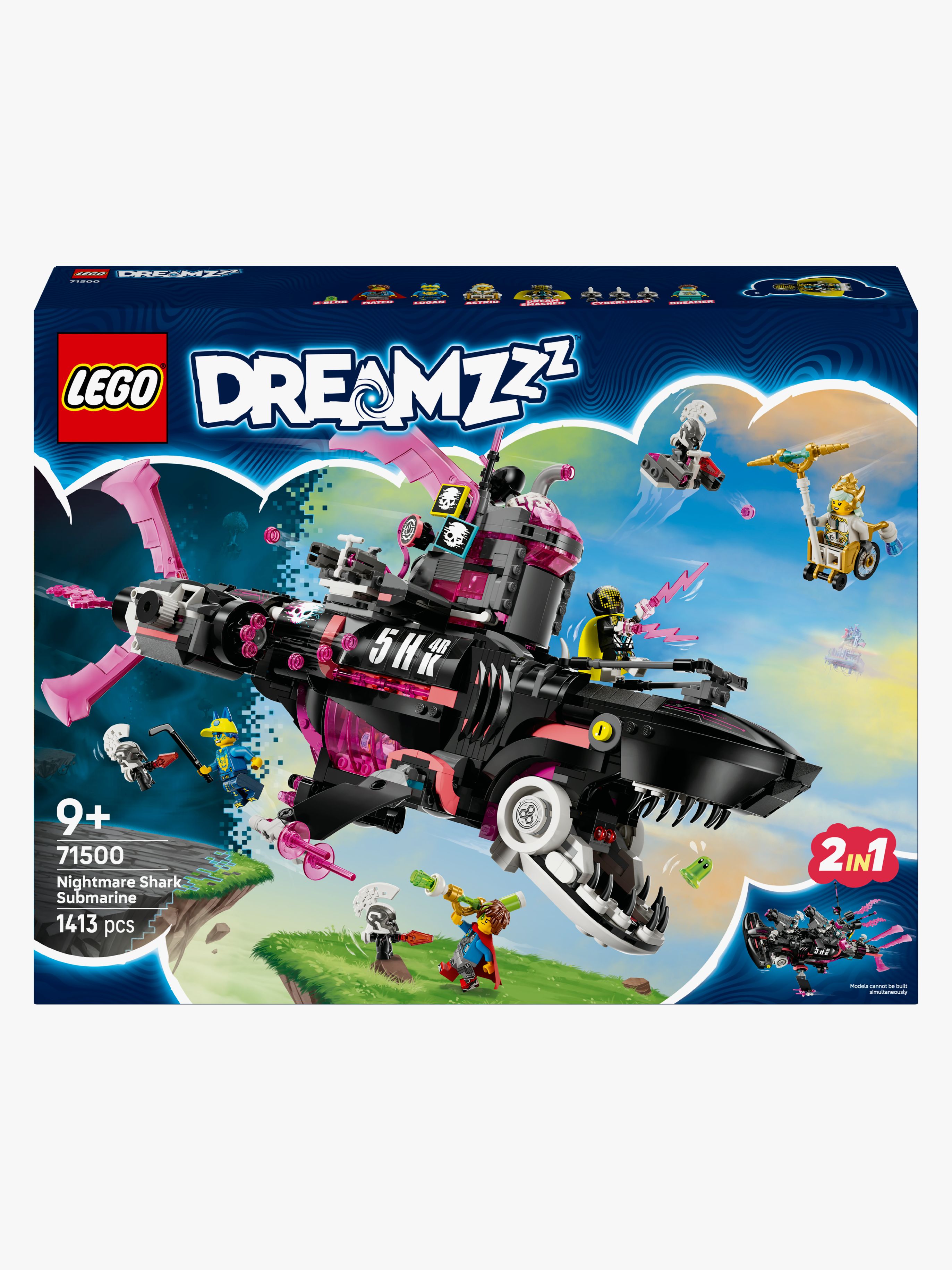 DREAMZzz 71500 Albtraumhai-U-Boot