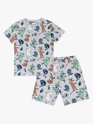 Moomin by Martinex Friends Pyjama Zweiteilig, Grau