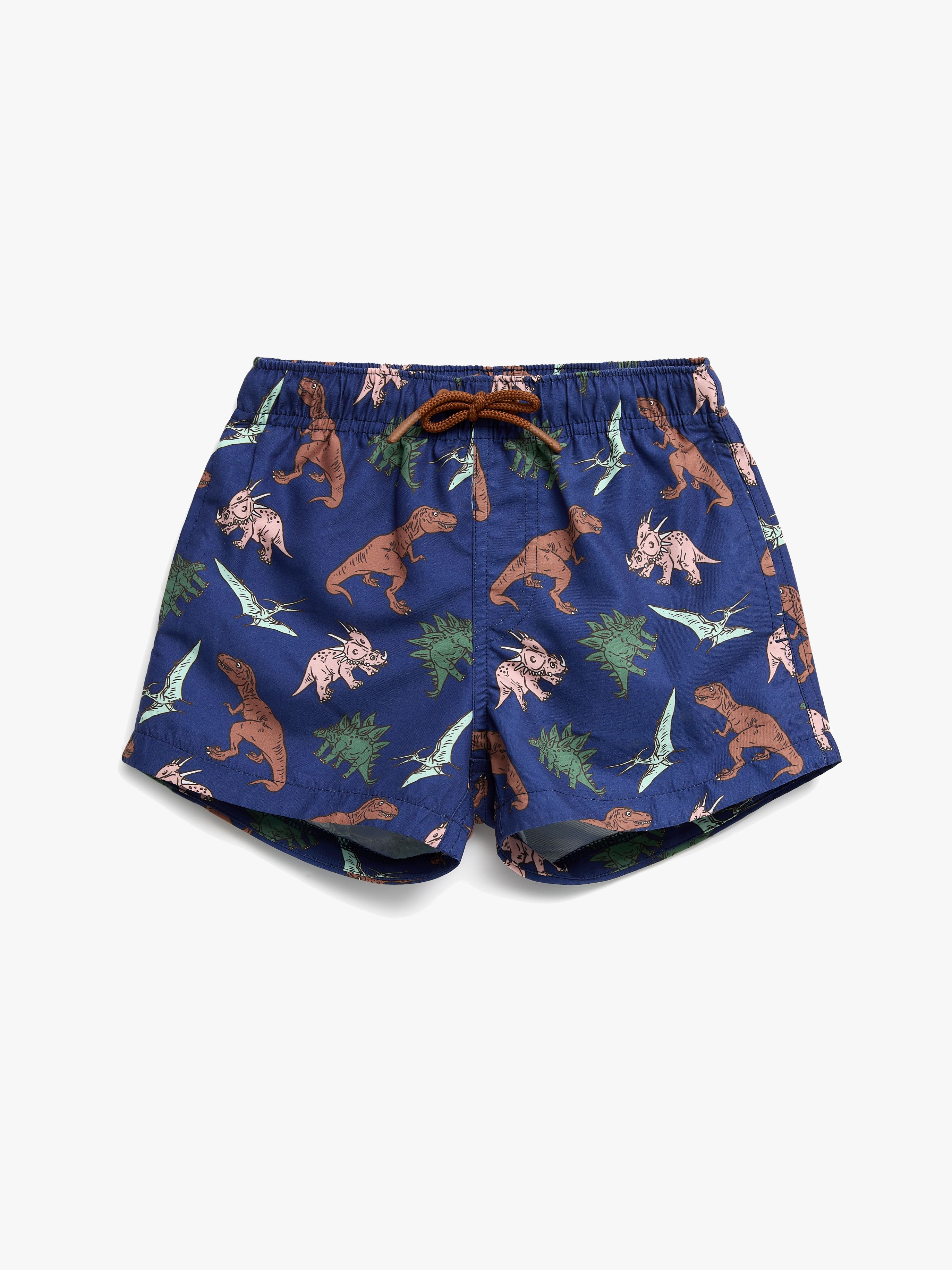 Nordbjørn Solarino UV-Badehose, Dino, 110-116