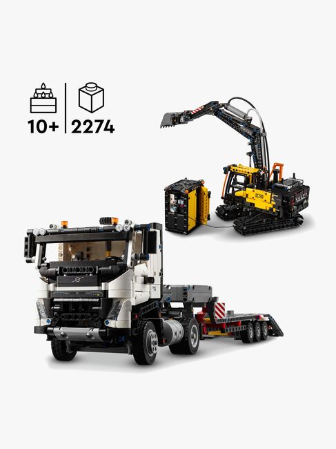 LEGO Technic 42175 Volvo FMX LKW mit EC230 Electric Raupenbagger
