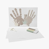 BamBam Familien-Handabdruck-Set, 4 Farben