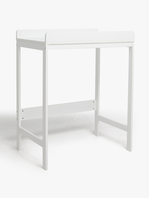 JLY Dream Wickeltisch m Ausziehbarer Badewanne, White