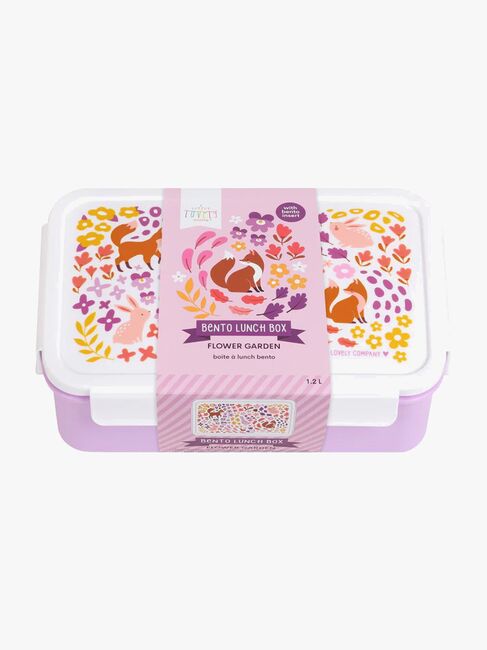 A Little Lovely Company Bento Brotdose, Blumengarten