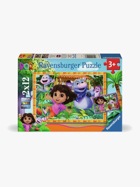 Ravensburger Dora The Explorer Puzzles 2x12 Teile
