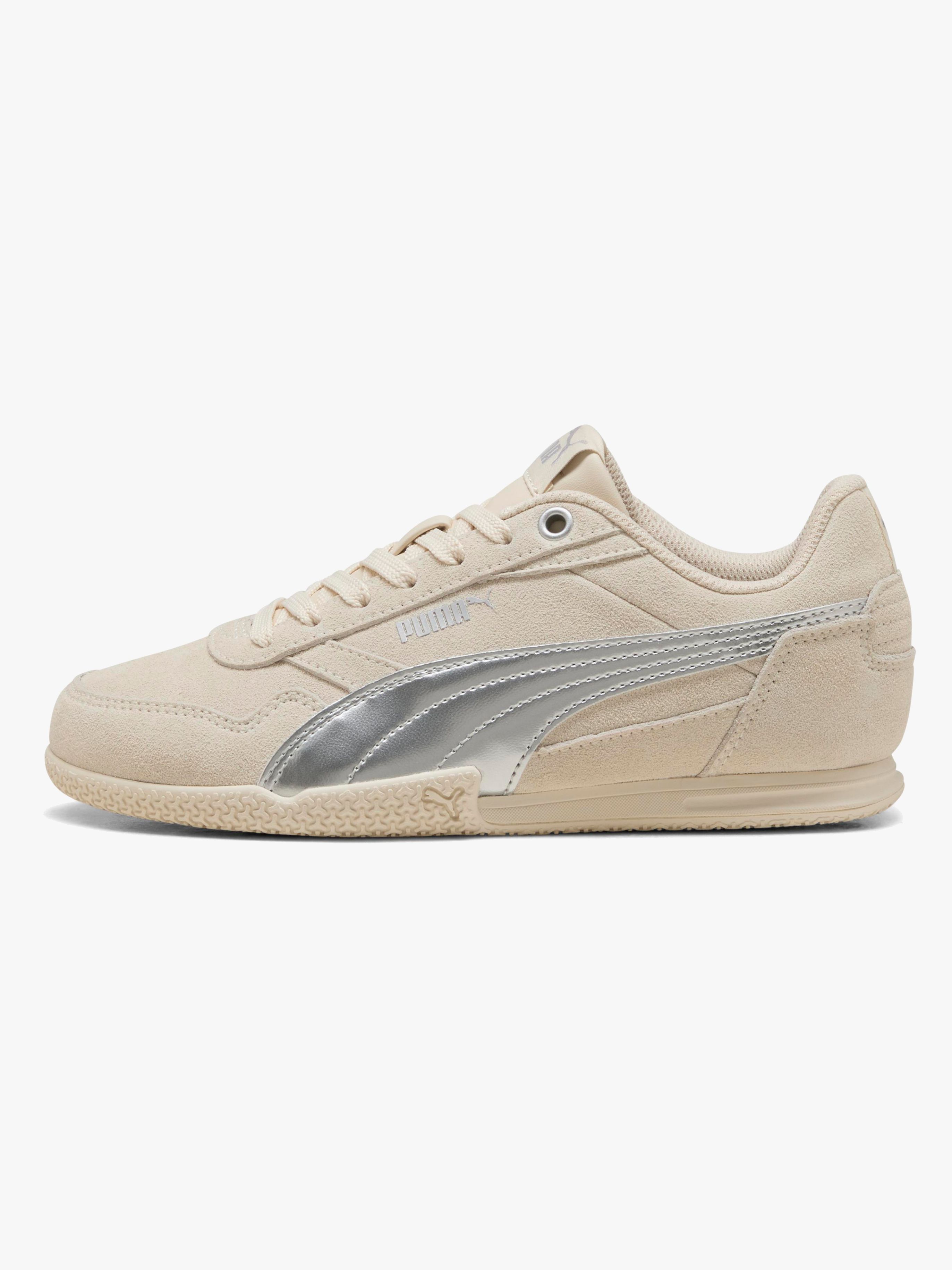 Puma Bella Donna SD Metallic Jr Kinder Sneaker, Alpine Snow, 36, Kinderschuhe