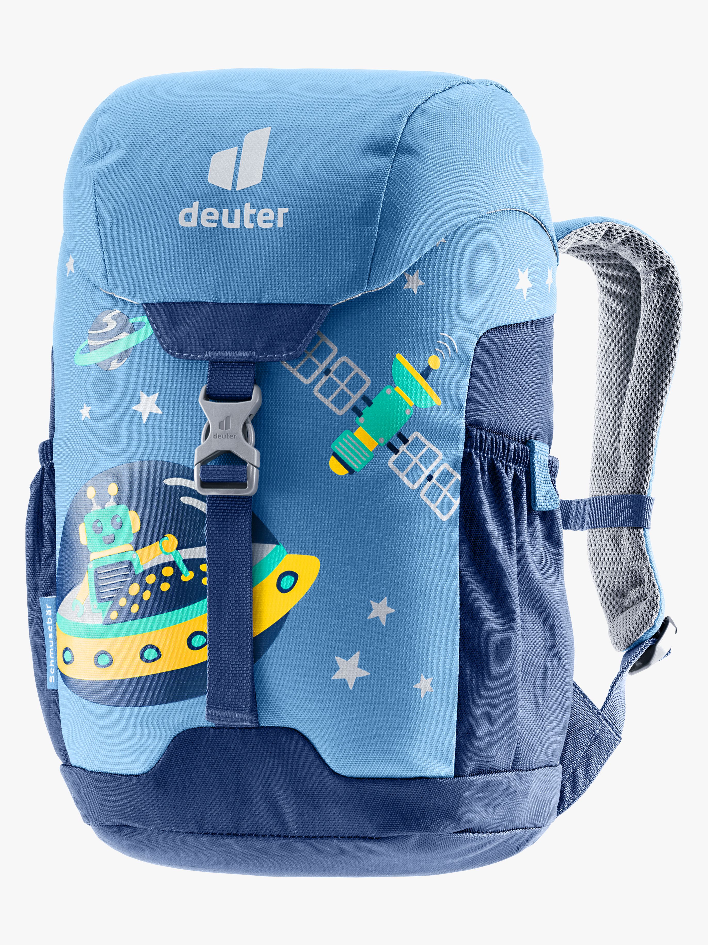 Deuter Schmusebär Kinder Rucksack 8L, Wave Nightblue, Kindergartenrucksack