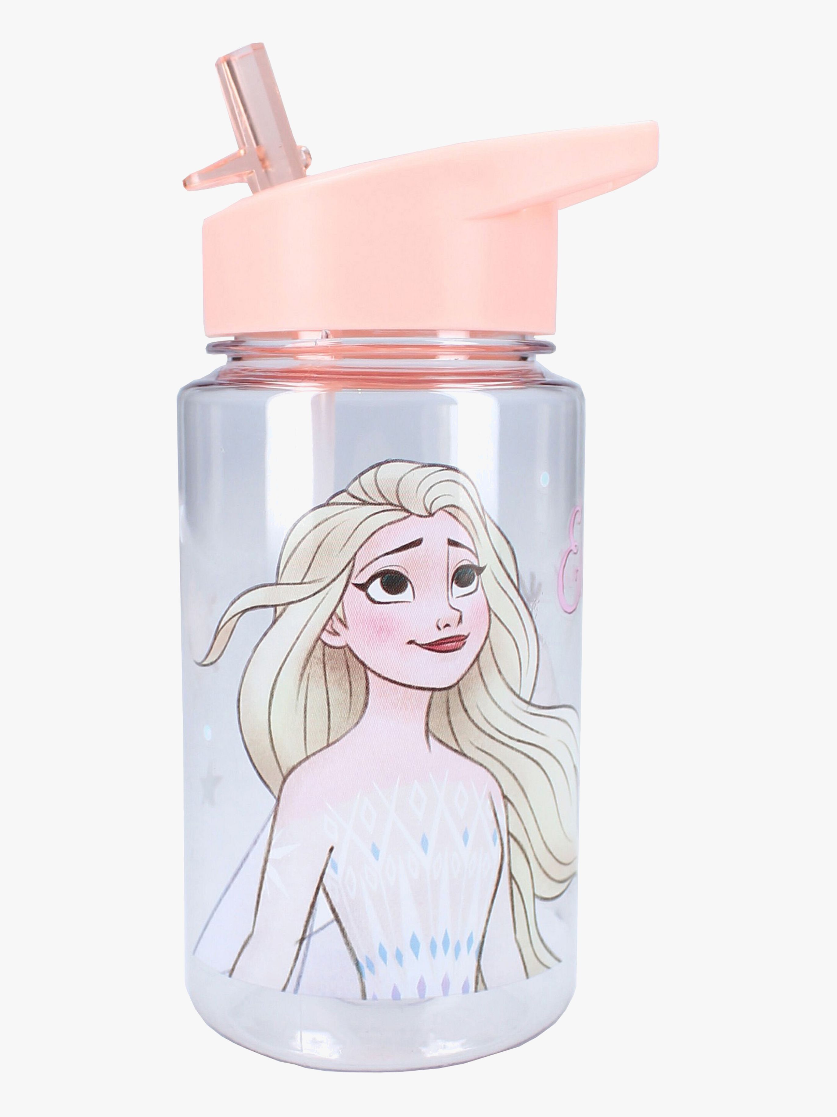 Disney Die Eiskönigin Trinkflasche Let's Eat, Rosa