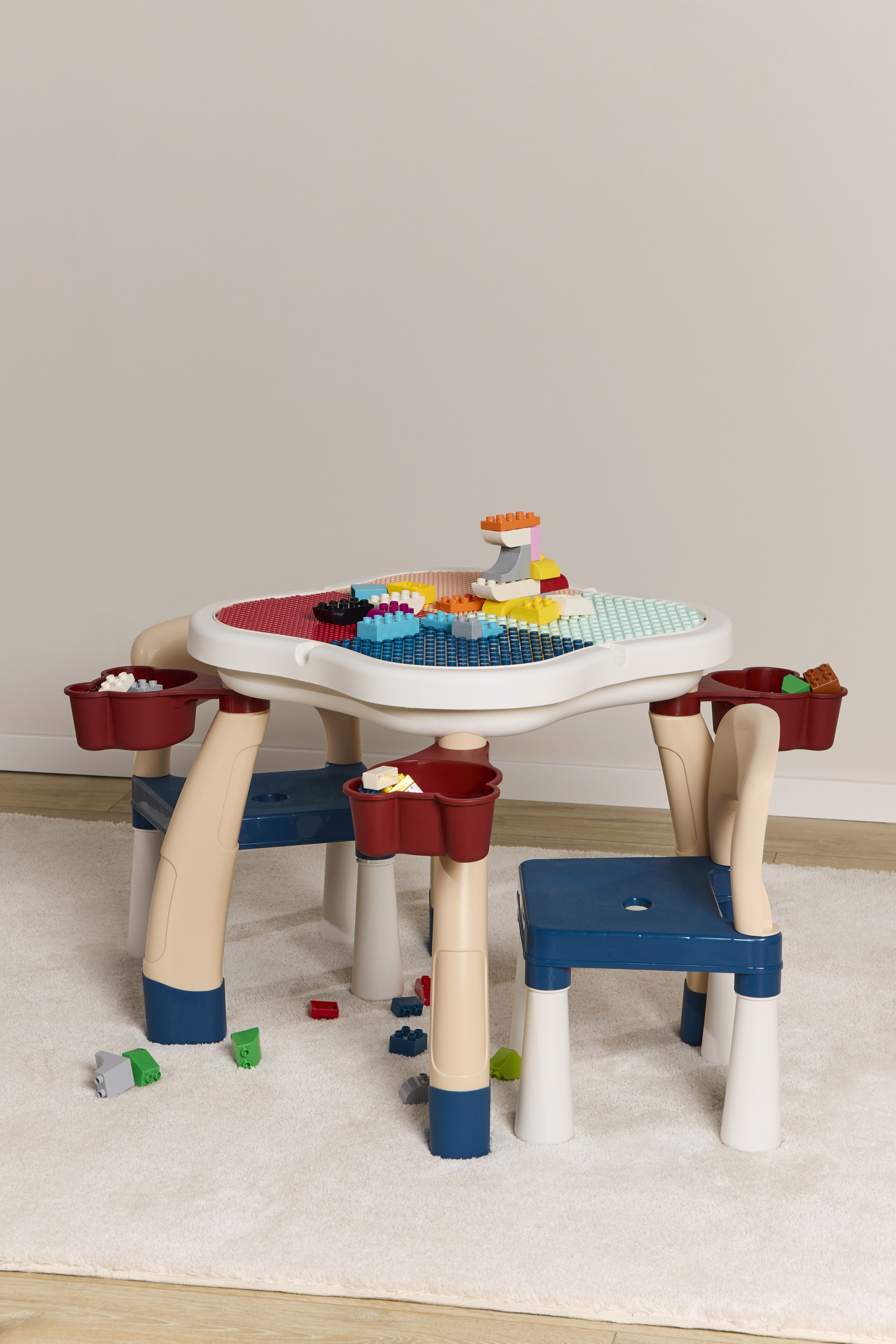 Aktivitätstisch mit Stühlen, Blue, Babyspielzeug